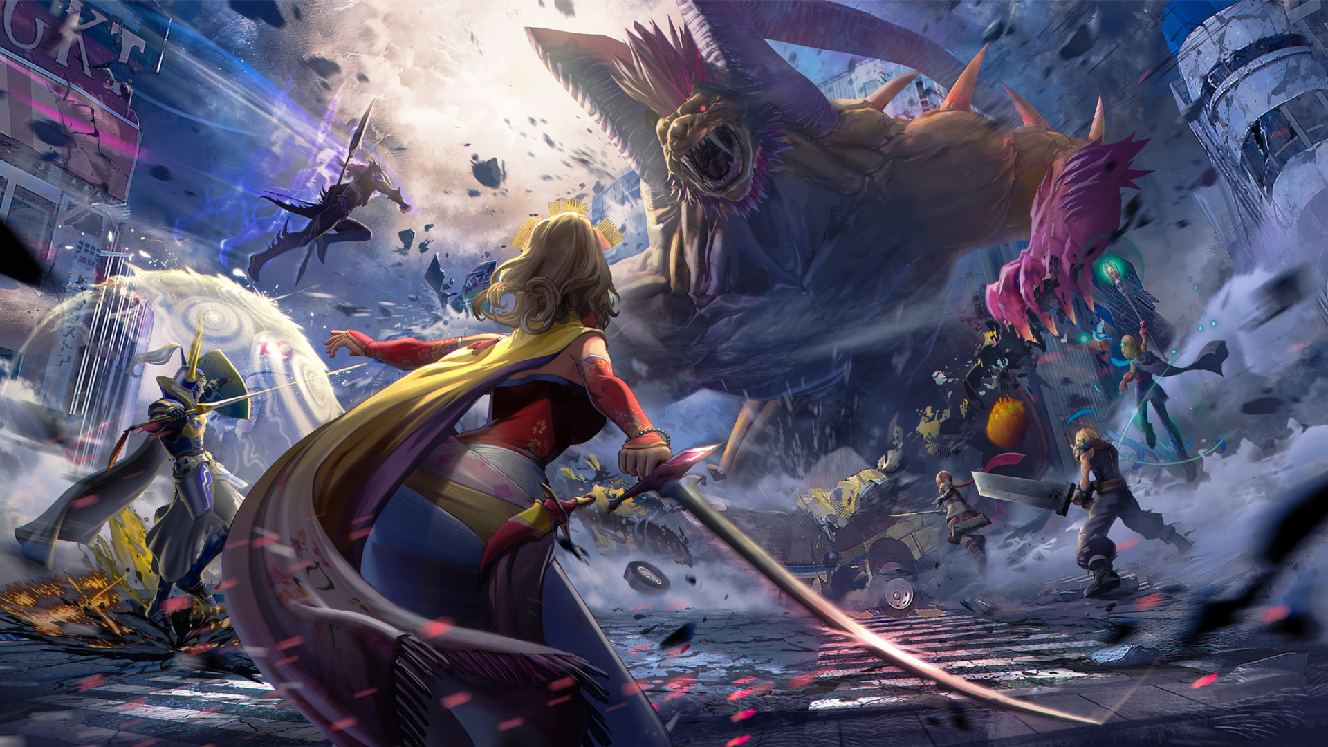 Dissidia Duellum Final Fantasy Artwork 2